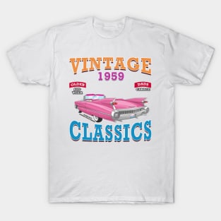 Vintage Classic Car Garage Racing Hot Rod Novelty Gift T-Shirt